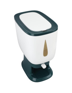 Dispensador de arroz 10 kg Fosa con taza medidora Verde 2
