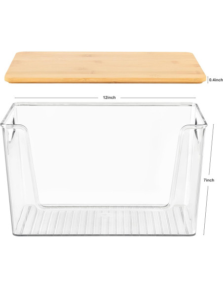 2 Organizadores Apilables Spacemart para Cebollas y Papas