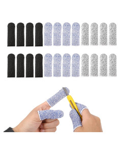 Paquete de 24 Protectores de Dedos Sliverdew Reutilizables
