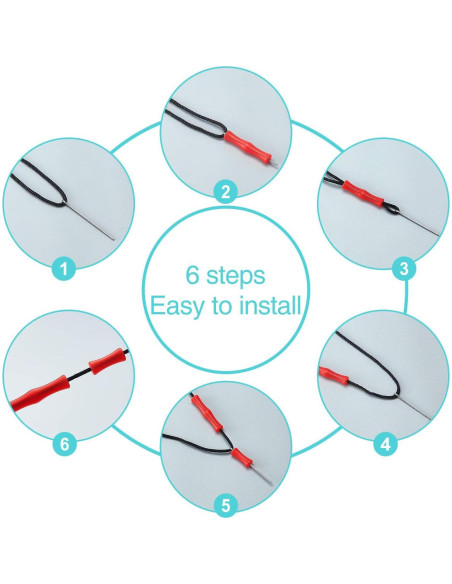 4 Protectores de Dedos para Cuerda de Arco Kurugeili