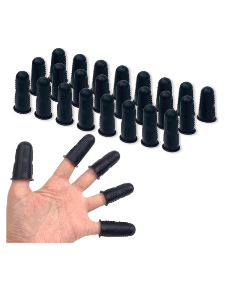 24 Tapas de Silicona Ykimok para Dedos - Antideslizantes