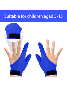 Guantes Antisucio Yxmeiguo para Niños 2 Pares Ajustables 2