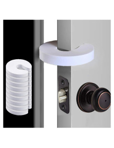 Paquete de 8 Protectores de Puerta Driddle - Seguridad Infantil