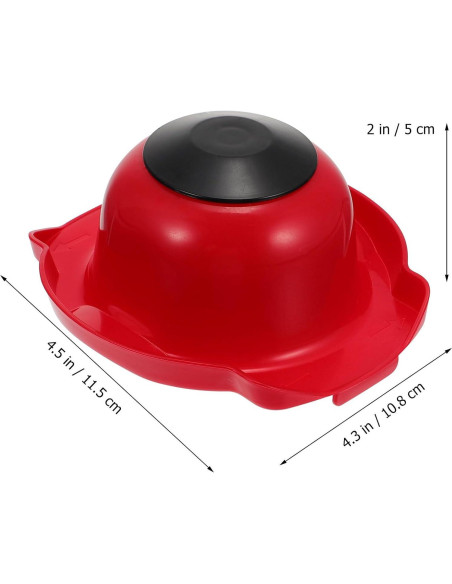 Soporte de Seguridad Alimentaria DOITOOL para Rallador Rojo