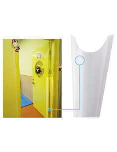 Protector de Puerta para Bebés AILUOQI Set de 2 Piezas