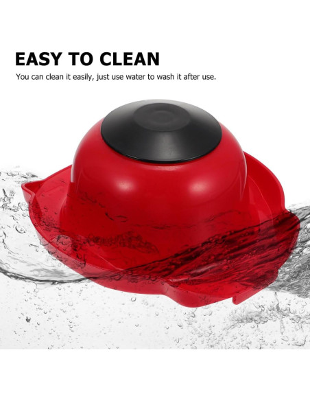 Soporte de Seguridad Alimentaria DOITOOL para Rallador Rojo