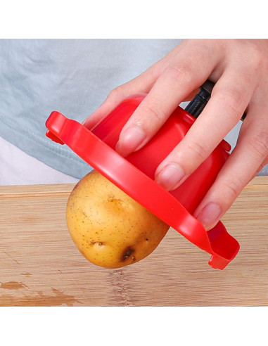 Soporte de Seguridad Alimentaria DOITOOL para Rallador Rojo