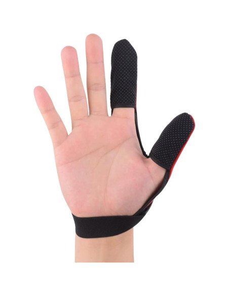 Guante de Pesca Profesional Uniwit Rojo Ajustable