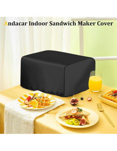 Funda Impermeable Andacar para Cuisinart Panini Press GR-4NP1