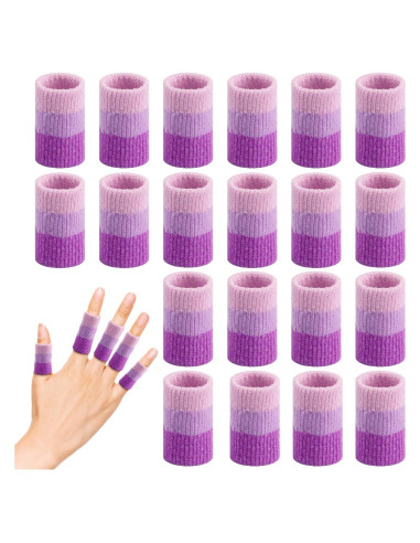 20 Protectores de Dedos de Ganchillo Asofelk 4cm Transpirables