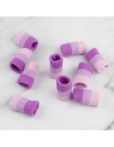 20 Protectores de Dedos de Ganchillo Asofelk 4cm Transpirables