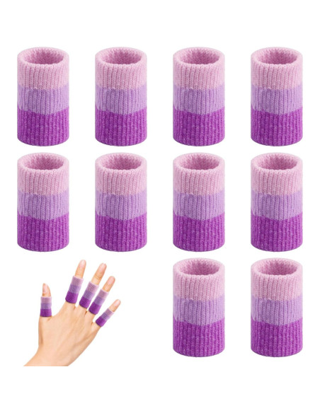 20 Protectores de Dedos de Ganchillo Asofelk 4cm Transpirables