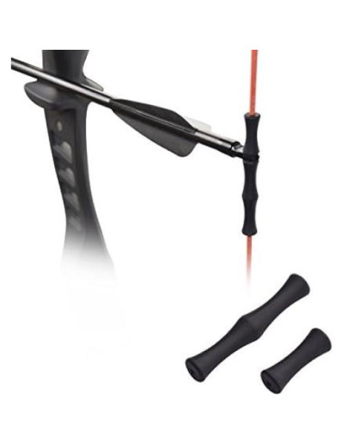 Guardia de Dedo SHENG-RUI para Arquería Negro 1-2 Dedos