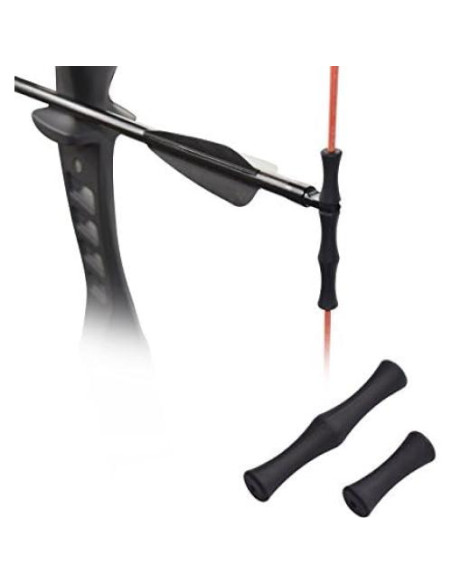 Guardia de Dedo SHENG-RUI para Arquería Negro 1-2 Dedos