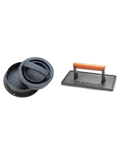 Prensa para Hamburguesas Cuisinart 3-en-1 Hierro Fundido 10 cm