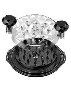 Desmenuzador de Carne Manual Premium - 25 cm - Negro