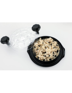 Desmenuzador de Carne Manual Premium - 25 cm - Negro 2