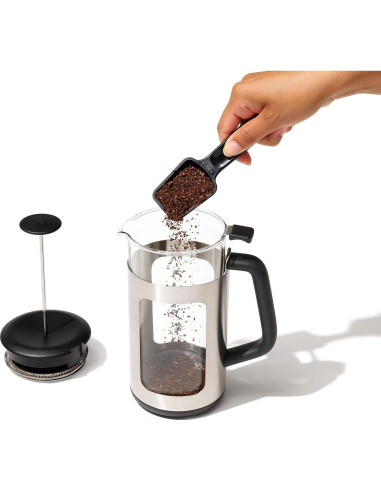 Prensa Francesa OXO Brew 8 Tazas Acero Inoxidable 0.95L