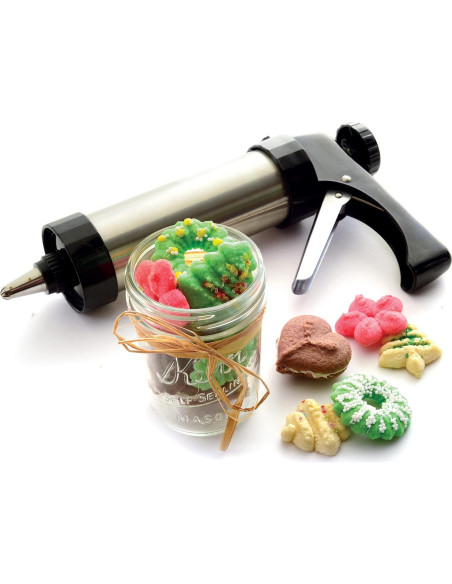 Prensa de Galletas Norpro 3299 Acero Inoxidable 1 Taza