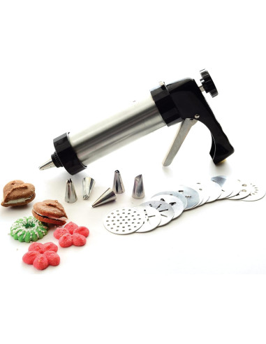 Prensa de Galletas Norpro 3299 Acero Inoxidable 1 Taza