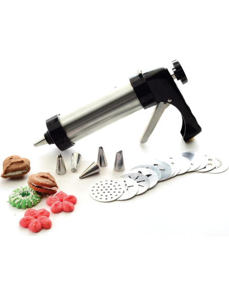 Prensa de Galletas Norpro 3299 Acero Inoxidable 1 Taza