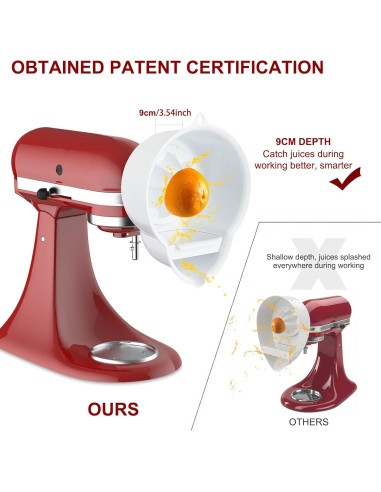 Accesorio Exprimidor InnoMoon para Batidora Kitchenaid 0.6L