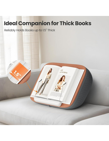 Soporte para Libros Tounee PR01 - Almohada Ergonomica Gris