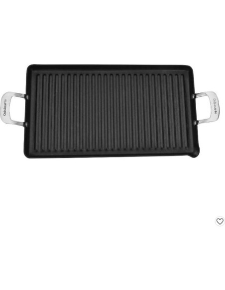 Plancha Parrilla Doble Cuisinart 45,72 x 25,4 cm Antiadherente