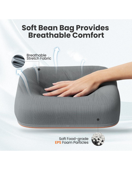 Soporte para Libros Tounee PR01 - Almohada Ergonomica Gris