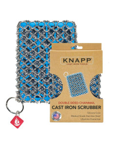 Esponja de Cadena de Hierro Fundido Knapp Made 10x8.9 cm