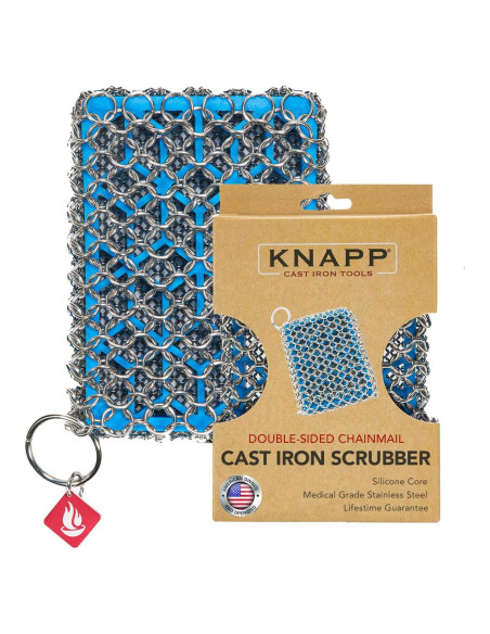 Esponja de Cadena de Hierro Fundido Knapp Made 10x8.9 cm