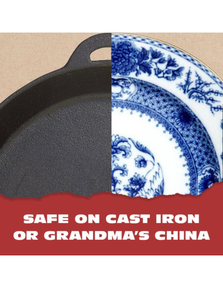 Esponja de Cadena de Hierro Fundido Knapp Made 10x8.9 cm