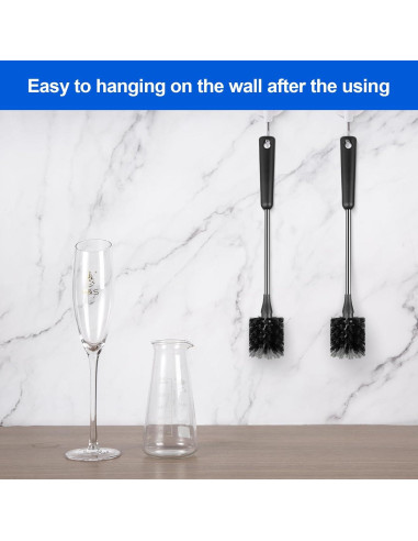 Cepillo Limpiador de Botellas SweeBe con Mango Largo 38 cm