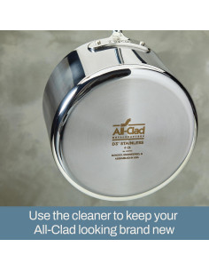 Limpiador en Polvo All-Clad 340g para Acero Inoxidable 2