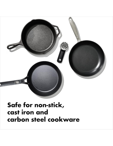 Cepillo de Hierro Fundido OXO Good Grips 13.78x11.18cm