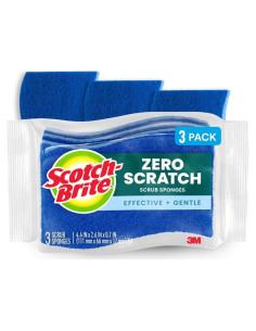 Esponjas de Cocina Scotch-Brite Zero Scratch - 3 Unidades