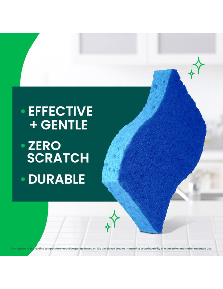 Esponjas de Cocina Scotch-Brite Zero Scratch - 3 Unidades