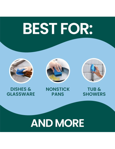 Esponjas de Cocina Scotch-Brite Zero Scratch - 3 Unidades