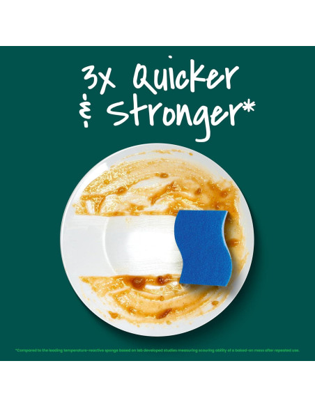 Esponjas de Cocina Scotch-Brite Zero Scratch - 3 Unidades