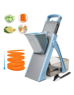 Rebanador Mandolina Seguro XAYCDEHN Ajustable 0.1-8mm