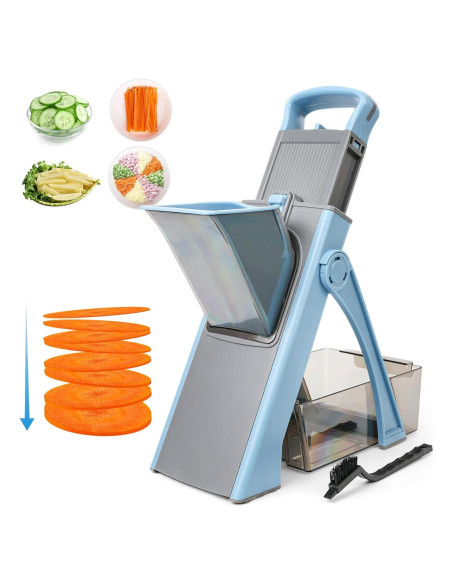 Rebanador Mandolina Seguro XAYCDEHN Ajustable 0.1-8mm