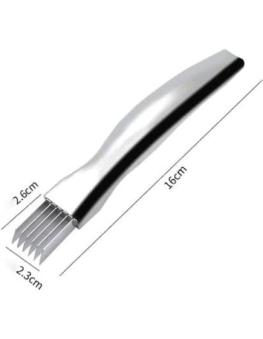 Cuchillo de Acero Inoxidable Shred Silk para Verduras 2025