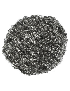 Esponja de Acero Inoxidable Winco 105 g Apta Lavavajillas