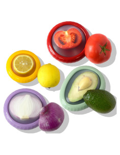 Contenedor de Almacenamiento de Frutas AWLGAK en Forma de Manzana