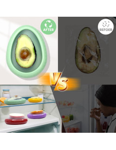 Contenedor de Almacenamiento de Frutas AWLGAK en Forma de Manzana 2