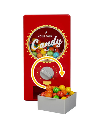 Dispensador de Caramelos Retro YORBO 25.9 cm Rojo