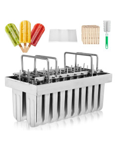 Moldes de Paletas Dyna-Living 20PCS Acero Inoxidable 85ml