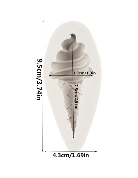 Molde de Silicona para Helado FCKEMLDS 24,6x16,9 cm