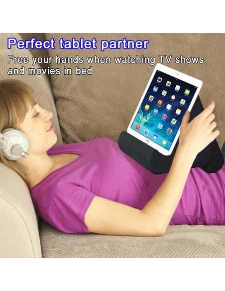 Soporte de Almohada para Tableta SAMHOUSING Gris Oscuro