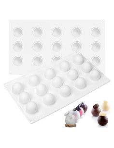 Molde de Silicona 3D RoseFlower para Mini Pasteles 15 Cavidades